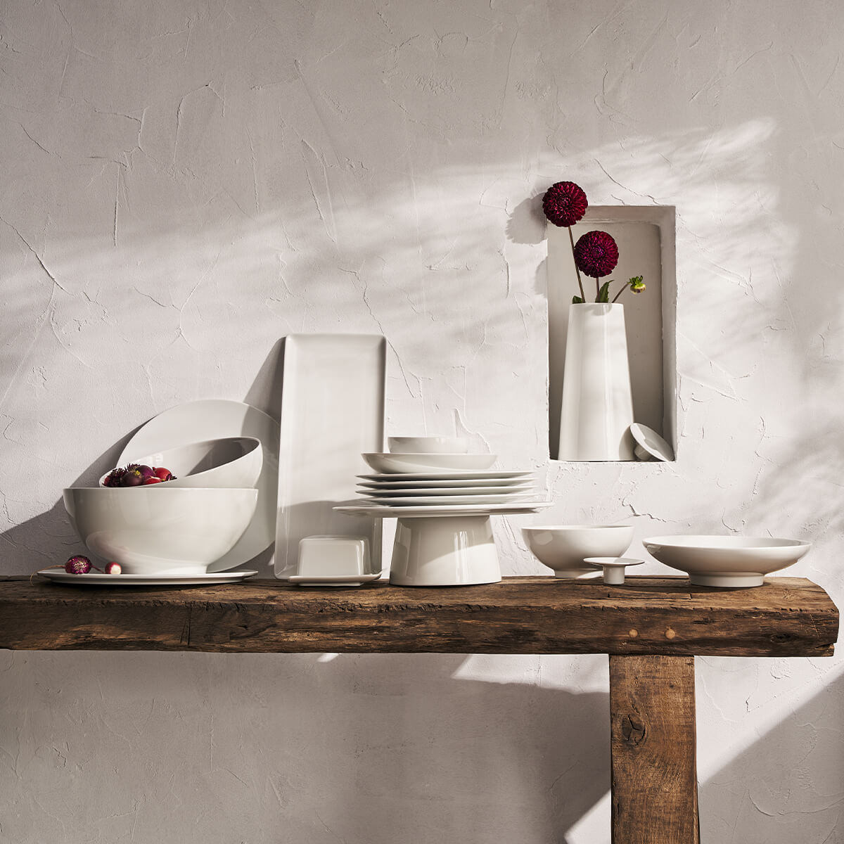 Image du produit: MODULO BLANC Coffret présentoir à gâteaux 32 cm