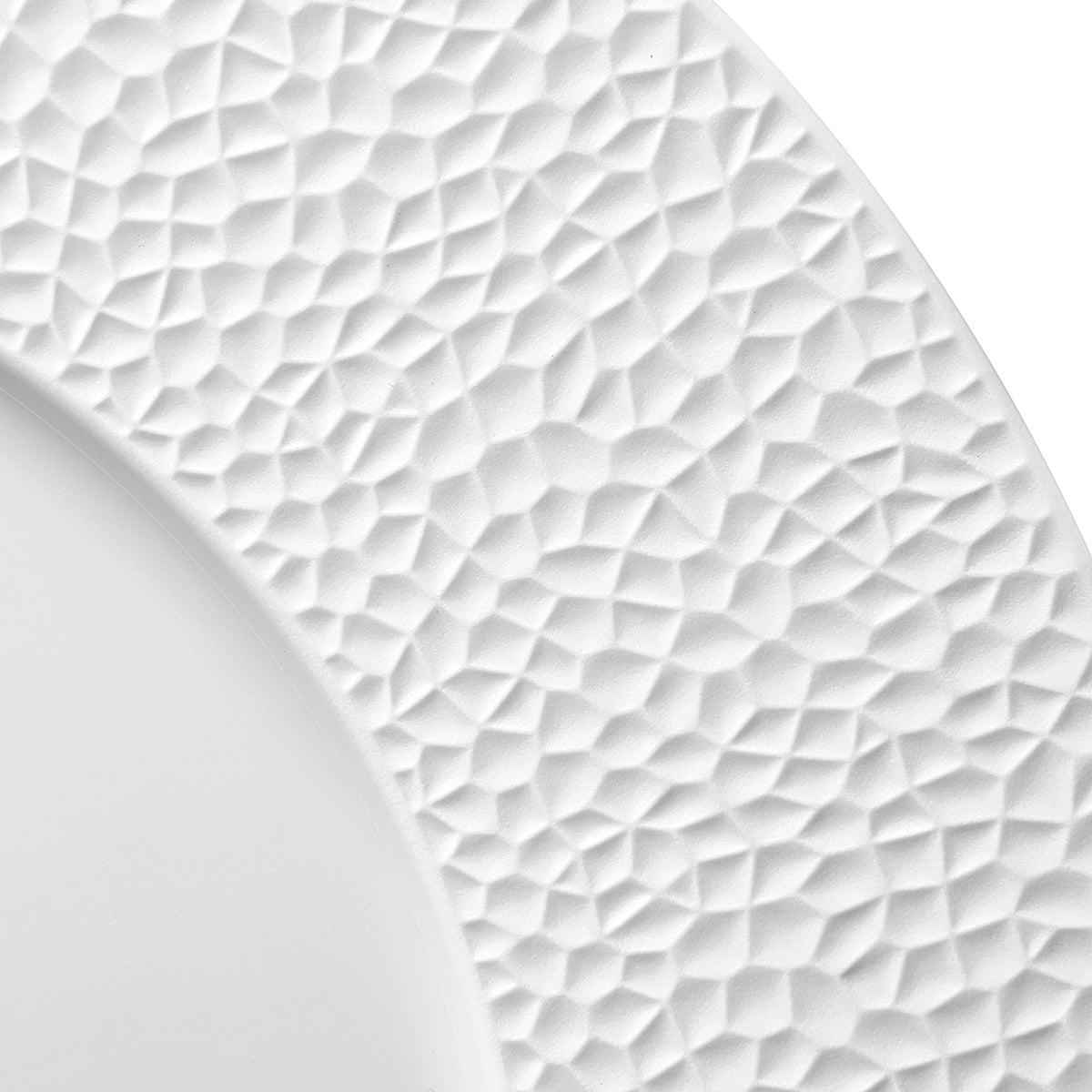 COLLECTION L FRAGMENT BLANC Assiette plate ronde 27.9 cm