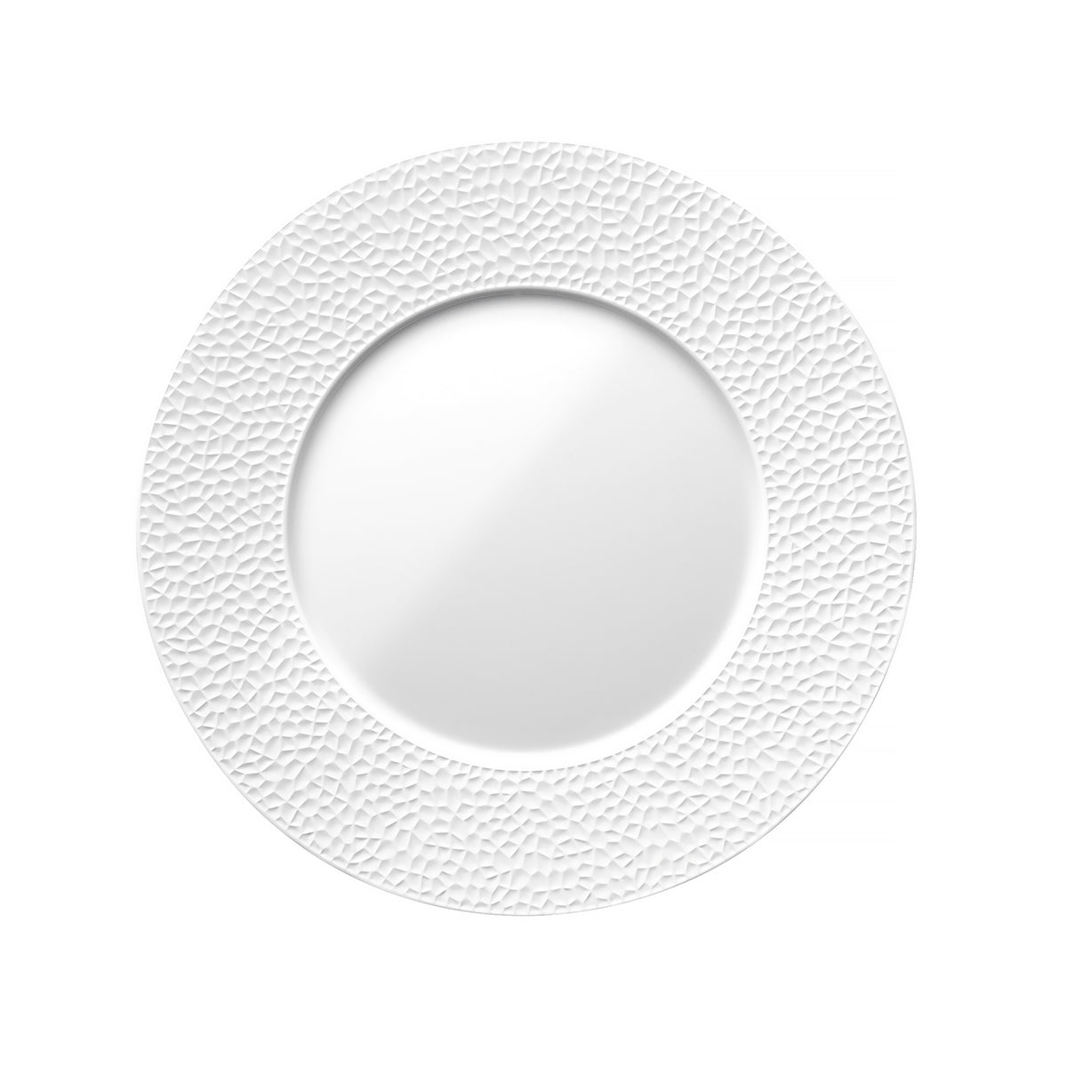 COLLECTION L FRAGMENT BLANC Assiette plate ronde 27.9 cm