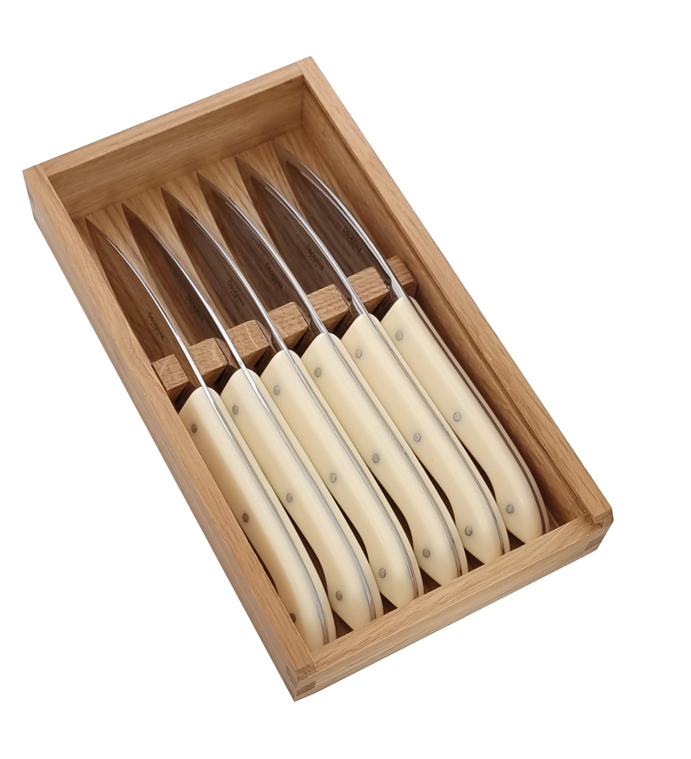 Image du produit: CAPUCIN TABLE IVOIRINE Coffret 6 couteaux à steak