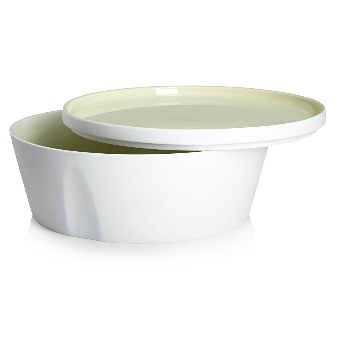 Image du produit: LA VAISSELLE DE L'ECONOME ARTICHAUT VERT Coffret bol droit et assiette 24 cm