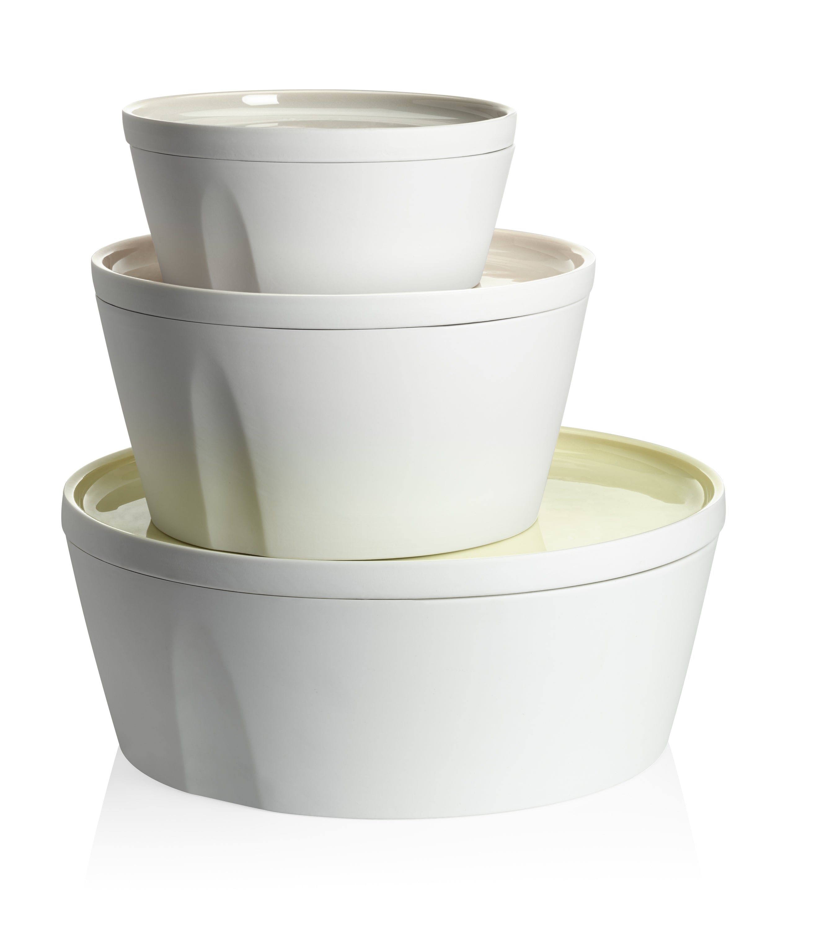 Image du produit: LA VAISSELLE DE L'ECONOME ARTICHAUT VERT Coffret bol droit et assiette 24 cm