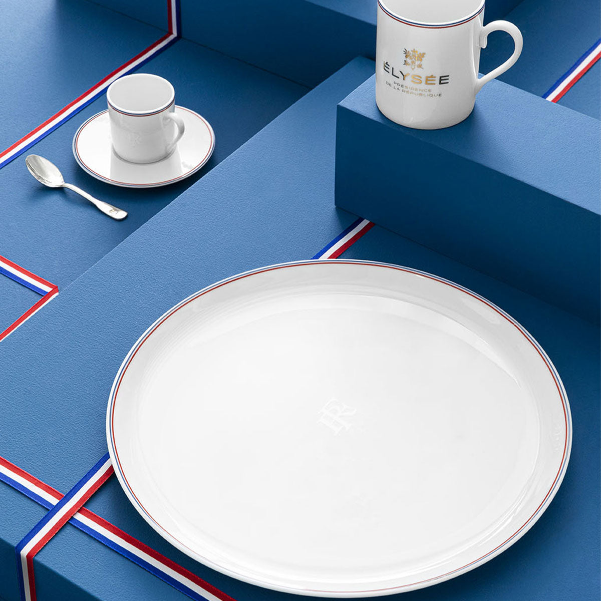 Image du produit: DEGRENNE ELYSEE Plat à tarte République française 31,5 cm