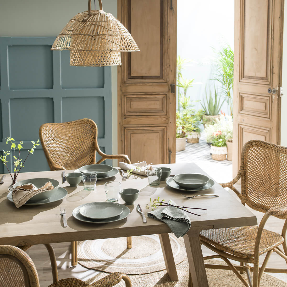 Image du produit: MODULO NATURE JADE Petite assiette creuse 17,7 cm