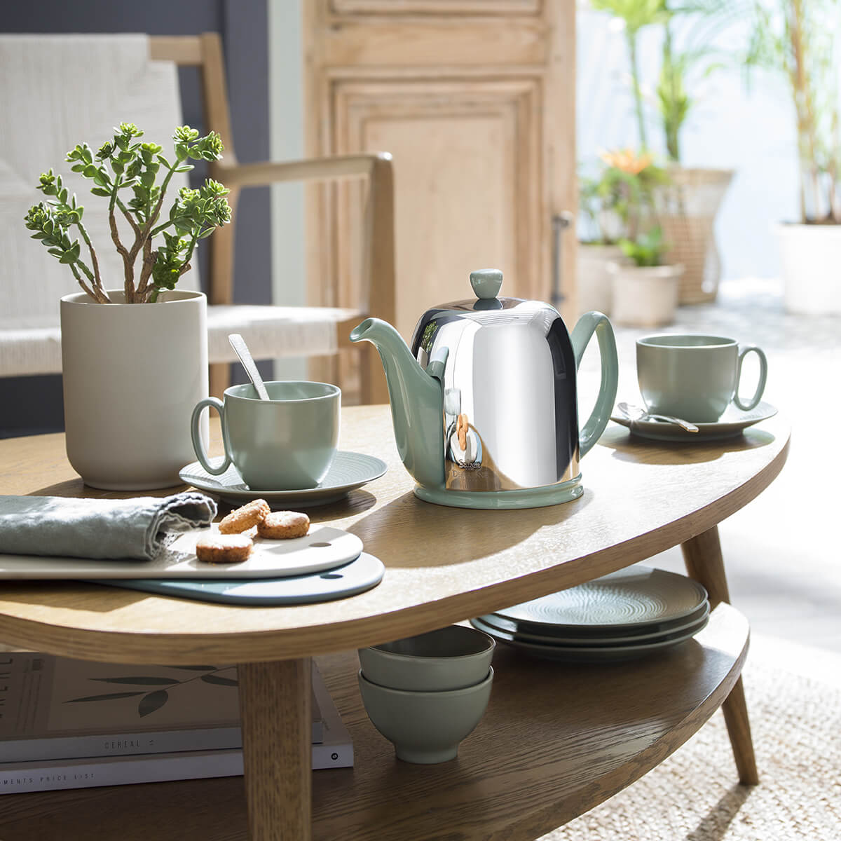 Image du produit: MODULO NATURE JADE Soucoupe à thé/café 15,9 cm