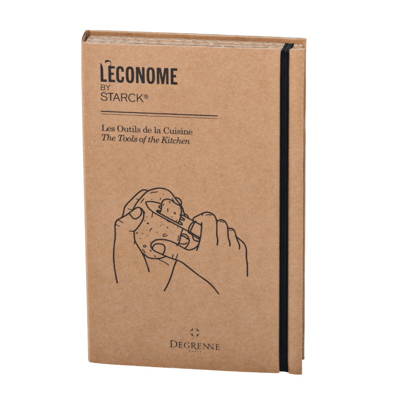 Image du produit: L'ECONOME STARCK Pack 4 pièces Économe/Couteau bec oiseau/Couteau office/Flexiconome