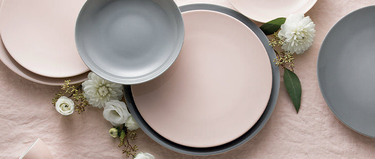 Assiettes Roses