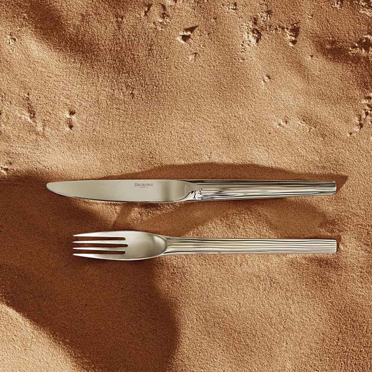 RIVAGE MIRROR FINISH Table knife, 1 pc solid handle, serrated