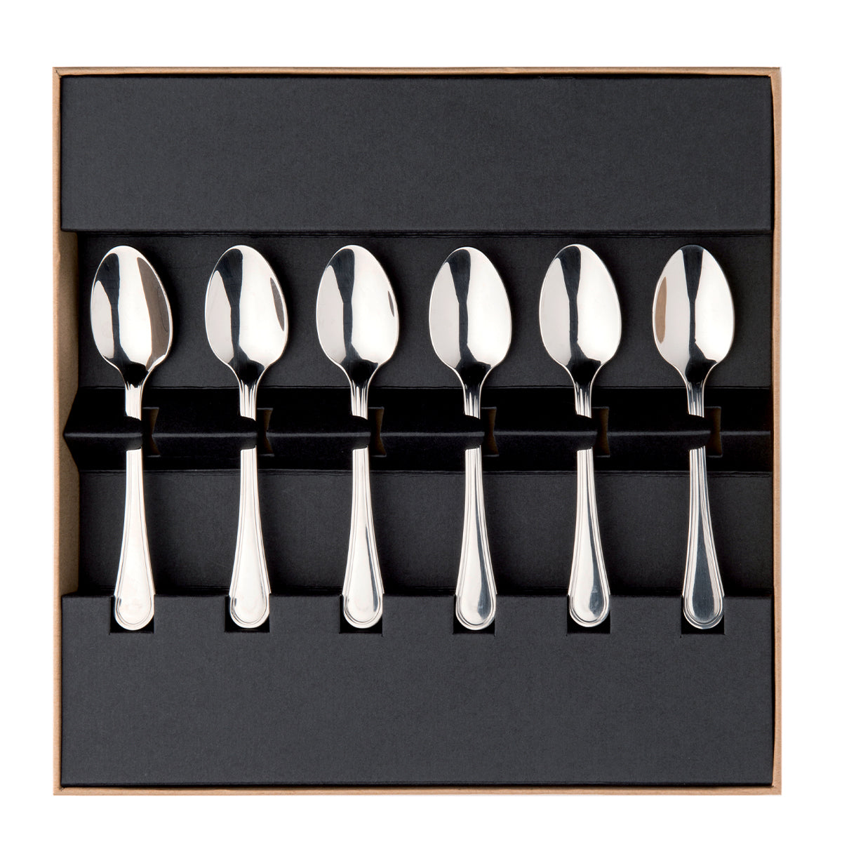 degrenne paris CONFIDENCE MIROIR Coffret 6 cuillère à moka