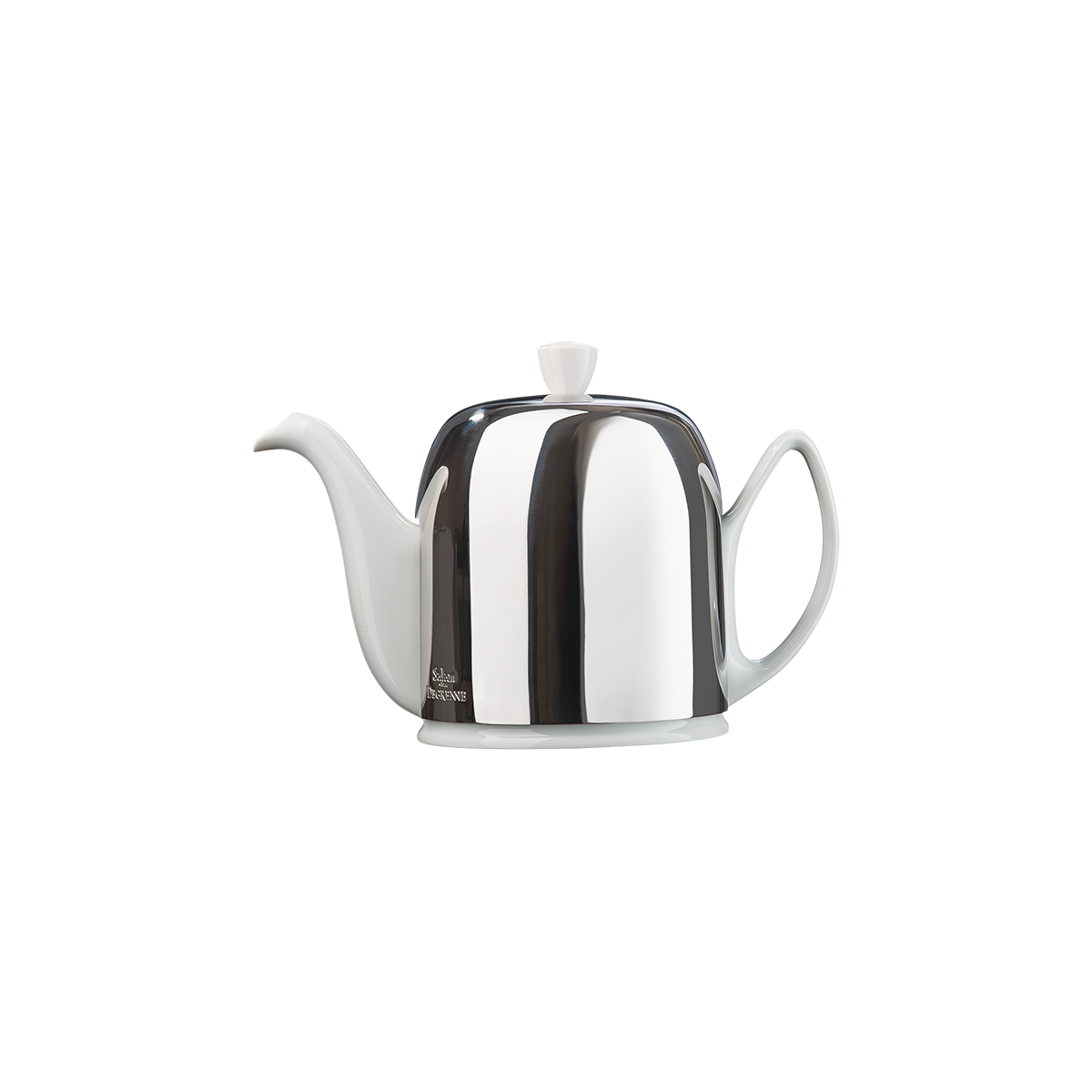 Théière 6 tasses cloche miroir