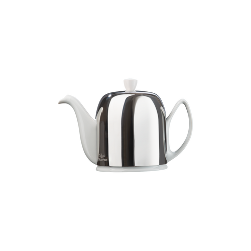 Théière 6 tasses cloche miroir