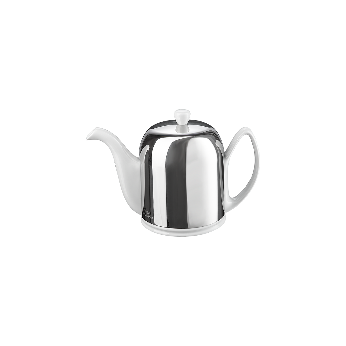 Théière 6 tasses cloche miroir