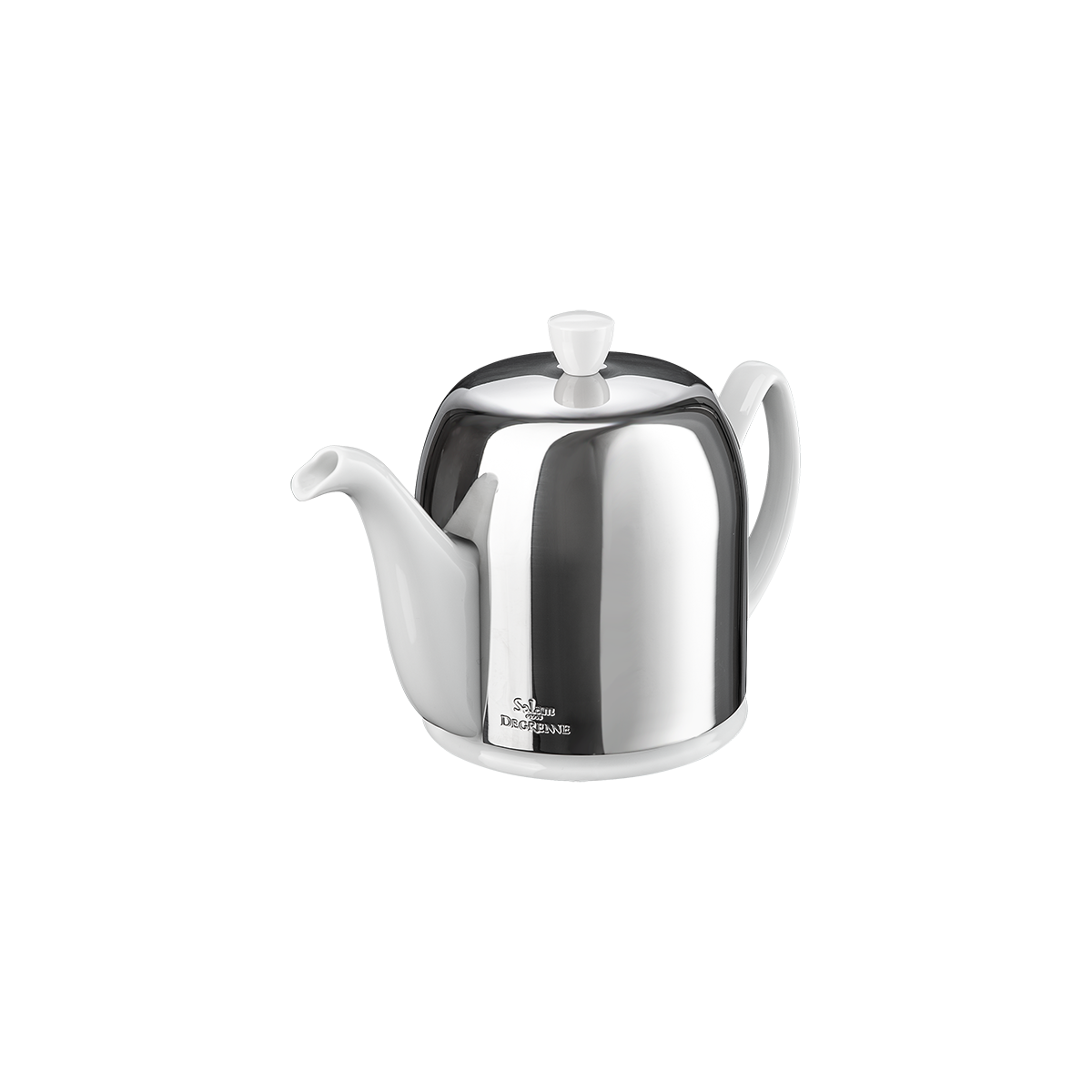 Théière 8 tasses cloche miroir