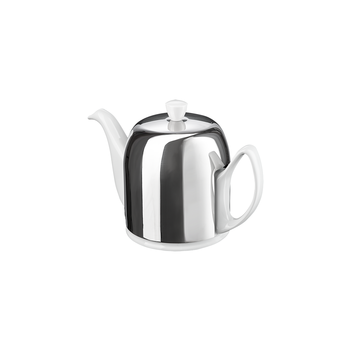 Théière 8 tasses cloche miroir