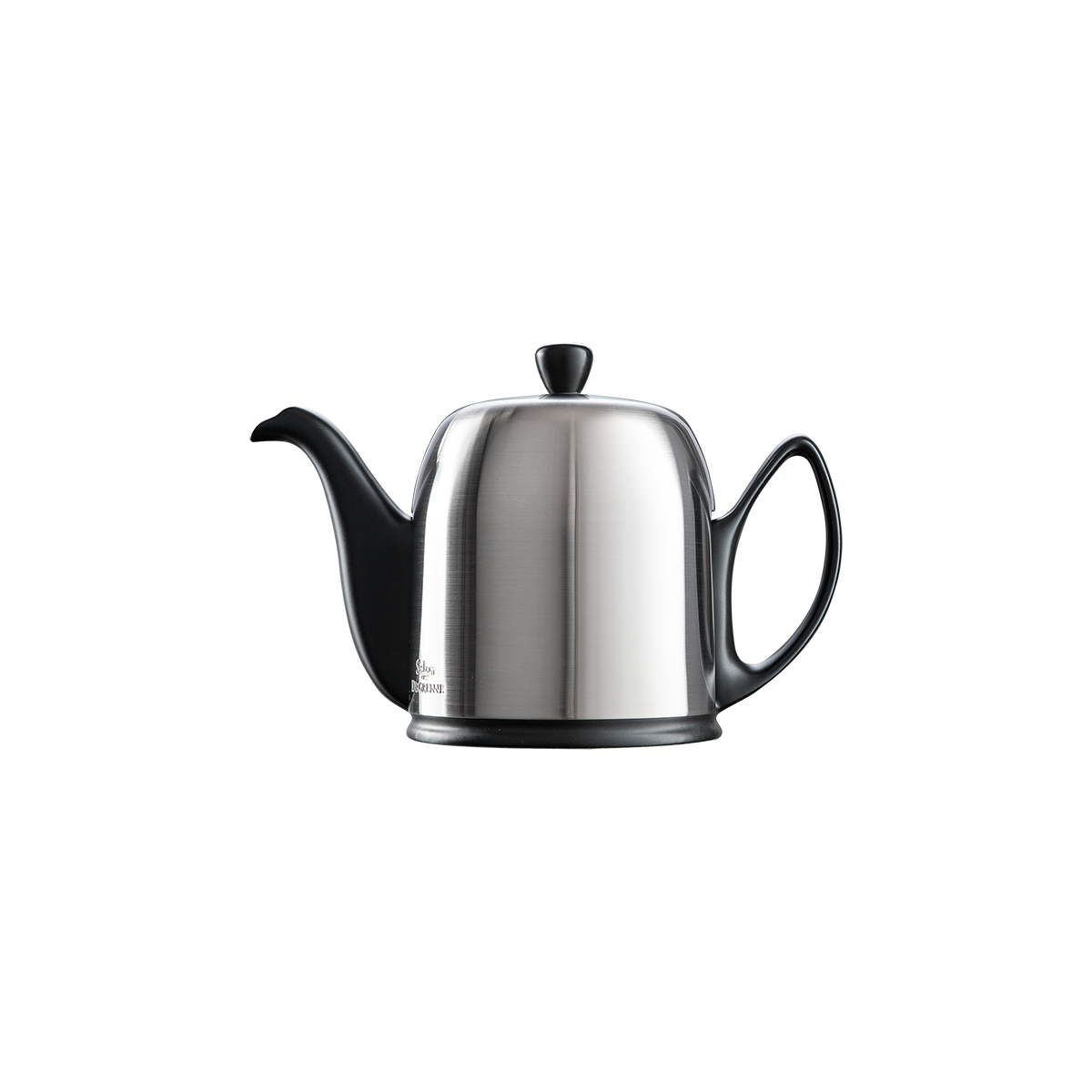 Théière 6 tasses cloche brossée