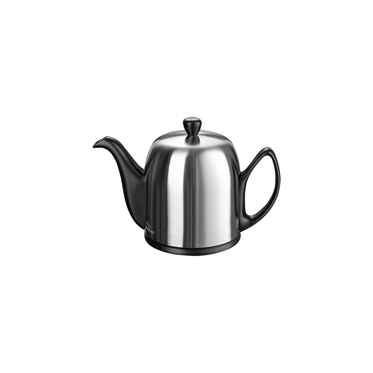 Théière 6 tasses cloche brossée