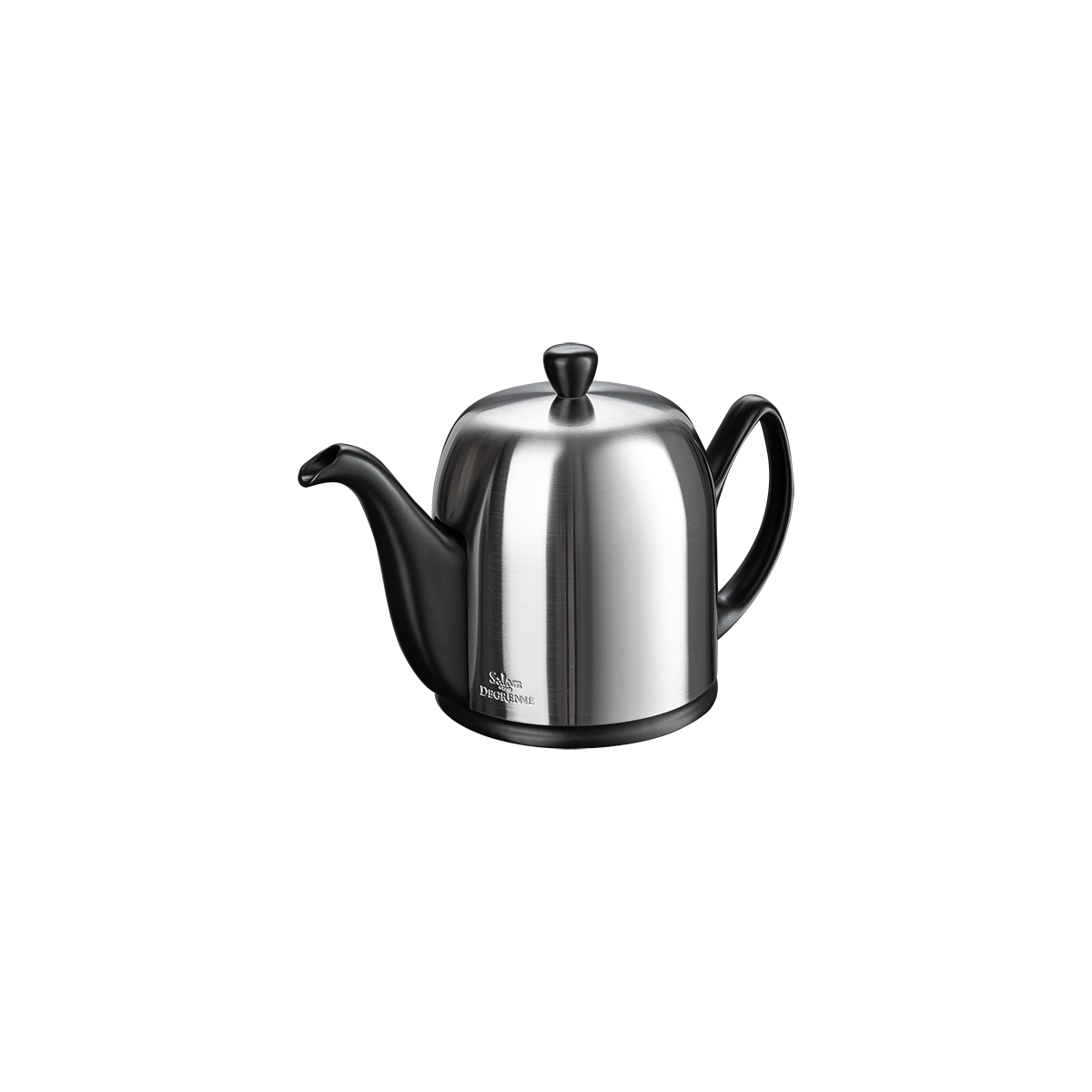 Théière 6 tasses cloche brossée