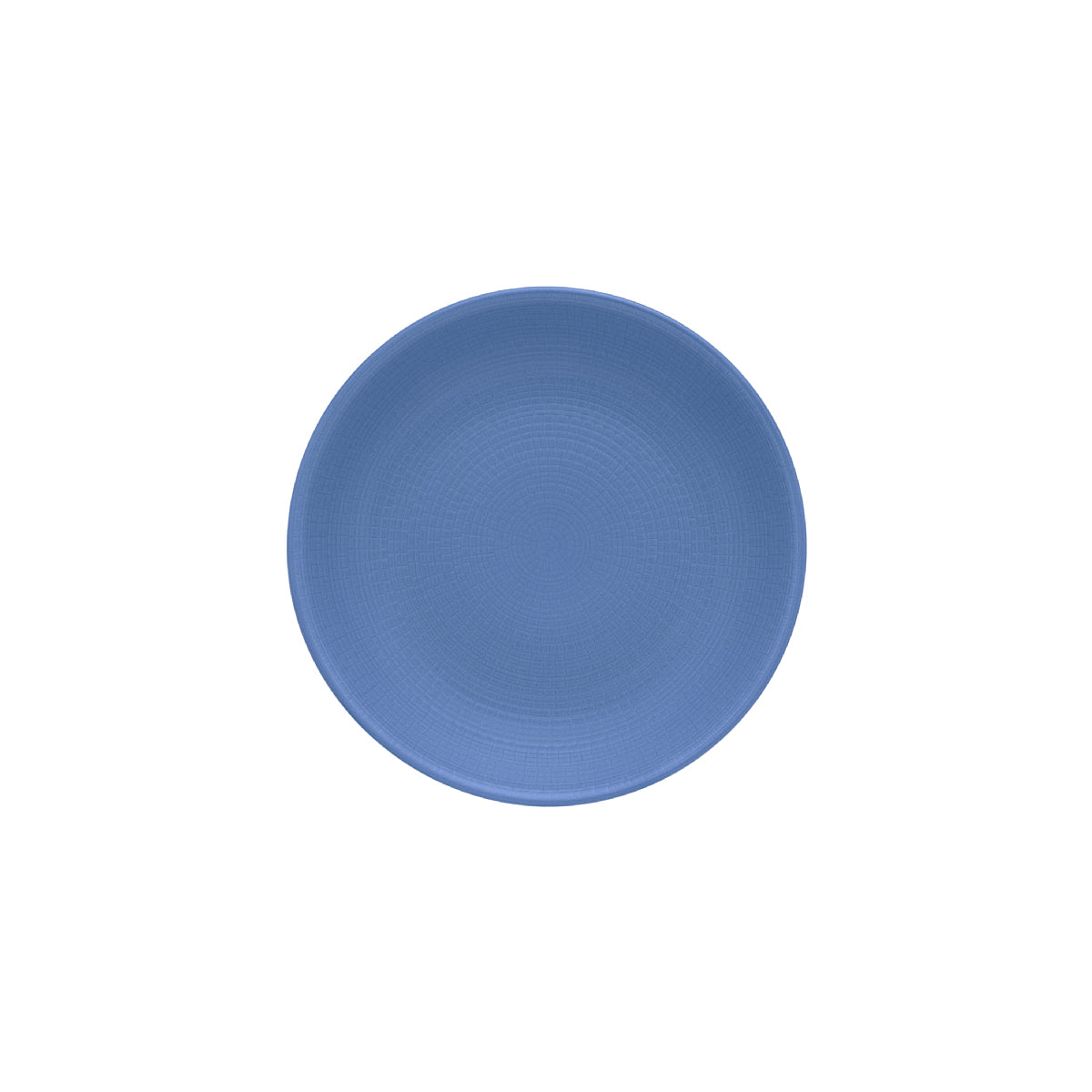 MODULO NATURE BLEU GALET assiette creuse caLotte ronde 21 cm