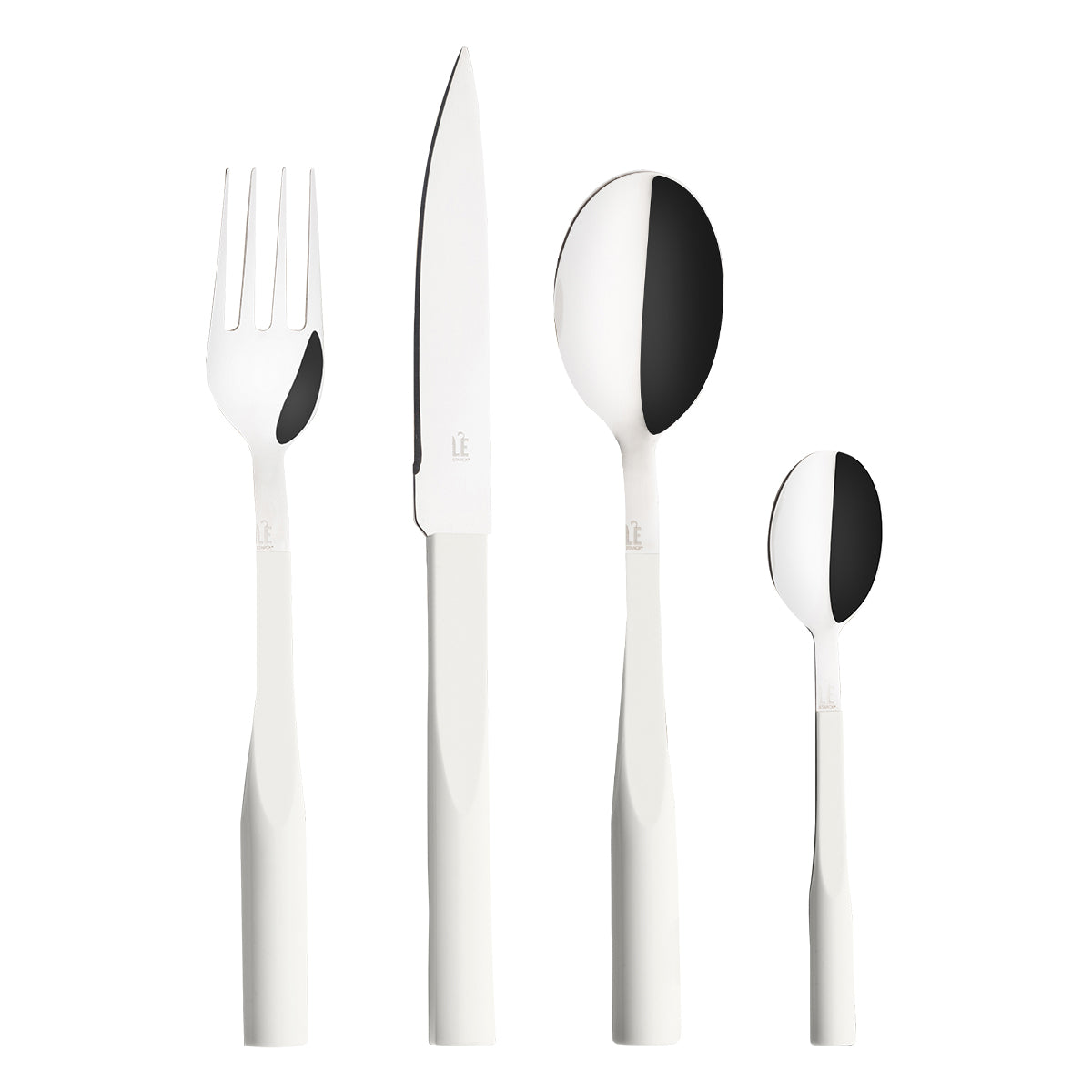 Image du produit: L'E STARCK BLANC NAVET Coffret 24 pièces