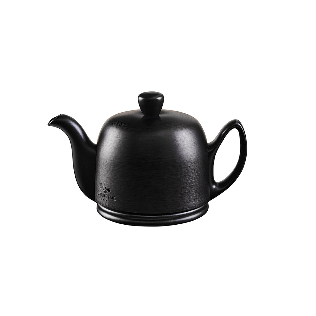 SALAM MINERALE Théière 2 tasses cloche noire