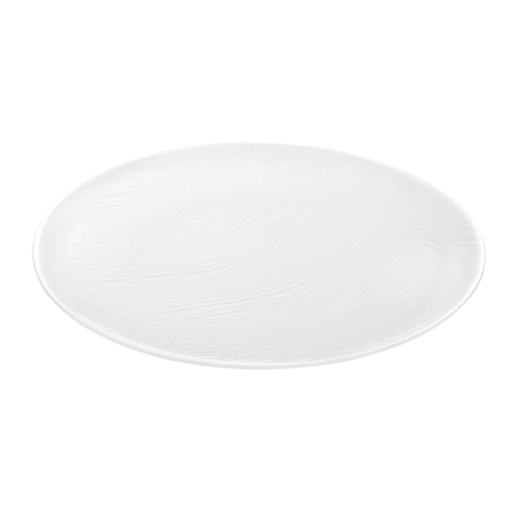 RIVAGE WHITE Presentation plate 32cm