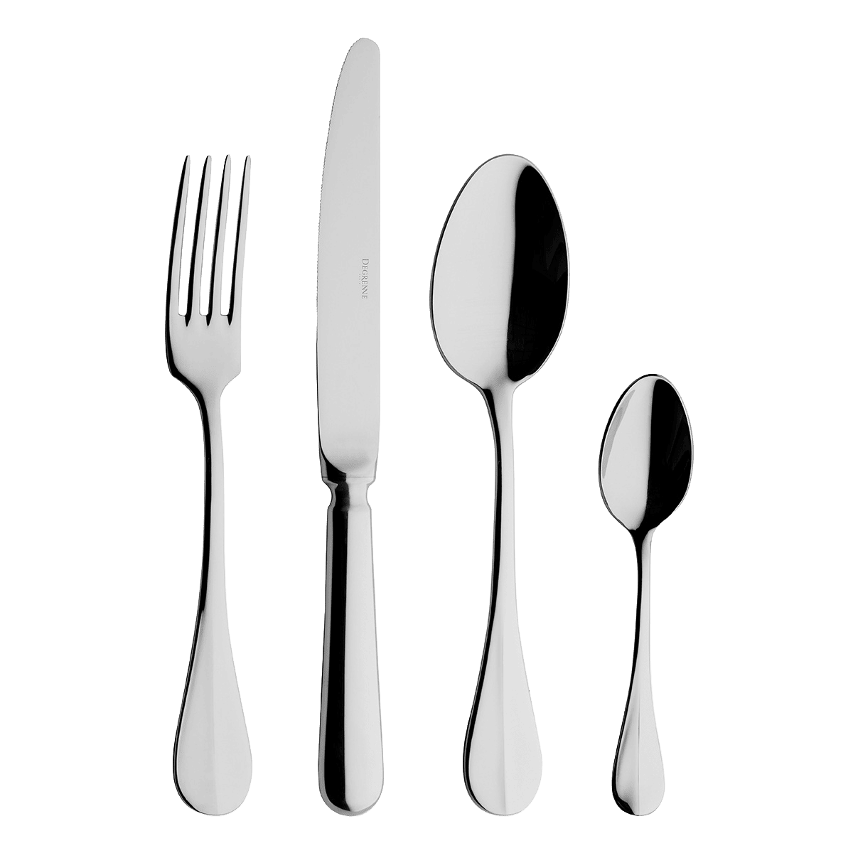 Image du produit: BLOIS MIRROR FINISH Cutlery set for 24 place settings solid handle serrated