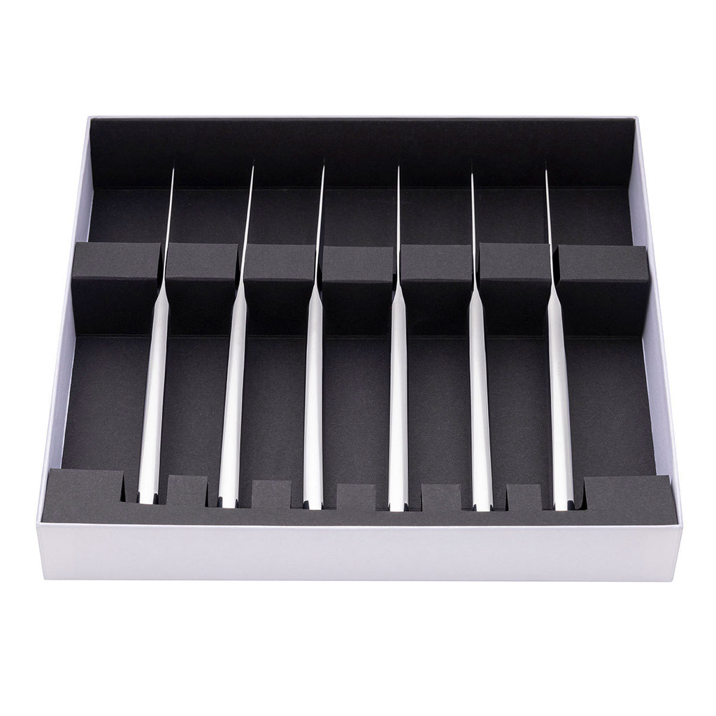LE PHIL Coffret 6 couteaux à steak lame unie