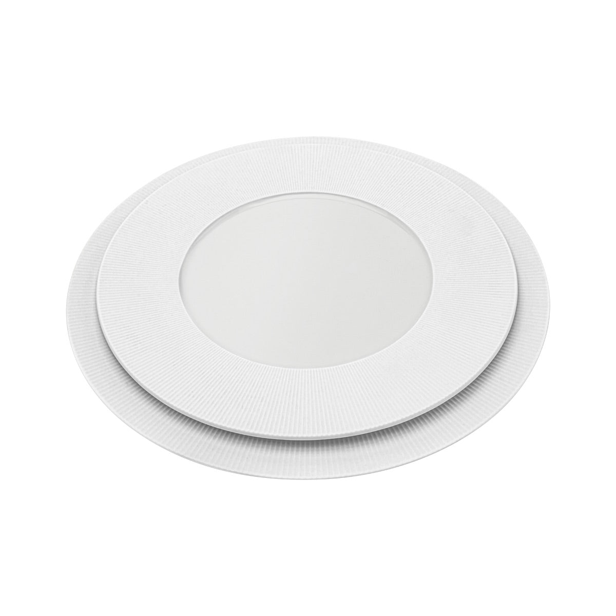 COLLECTION L RAYON ROUND DINNER PLATE 27,9 CM