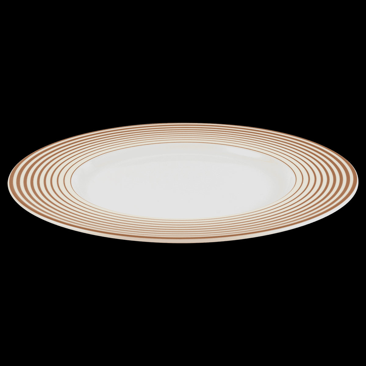 HYPNOSE BRUN Assiette plate