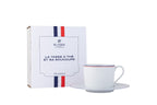 Coffret tasse et soucoupe à thé République Française