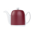 Théière 6 tasses cloche bordeaux