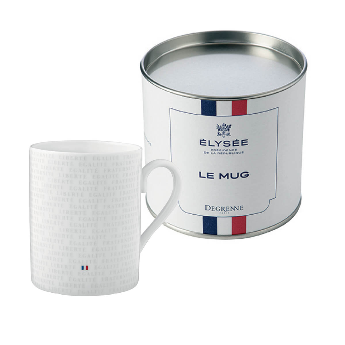 DEGRENNE ELYSEE Mug 30 cl devise française