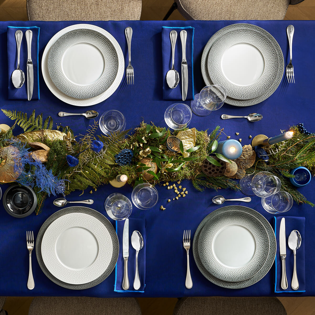 COLLECTION L FRAGMENT NOIR Assiette de présentation 32cm