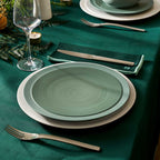 BAHIA ARGILE VERT Assiette à dessert 23 cm