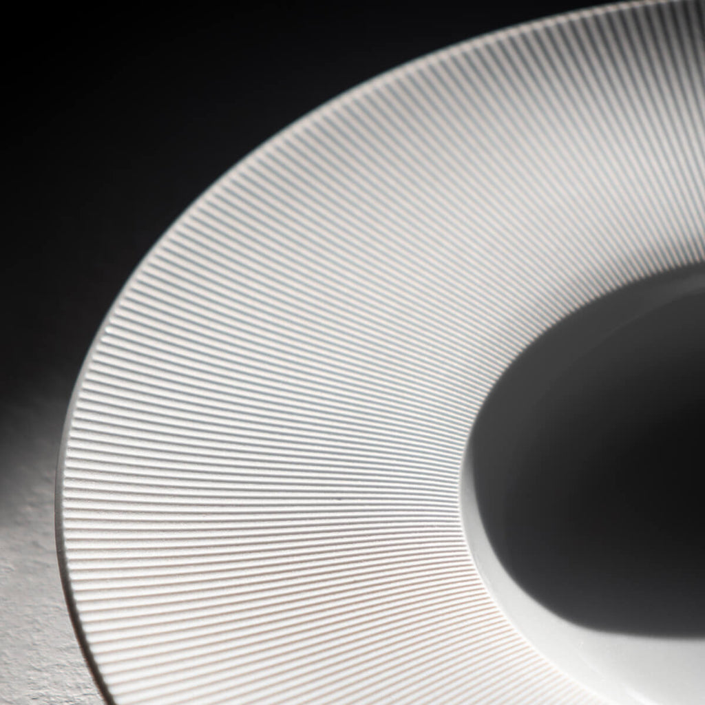 COLLECTION L RAYON ROUND SHALLOW BOWL 30 CM