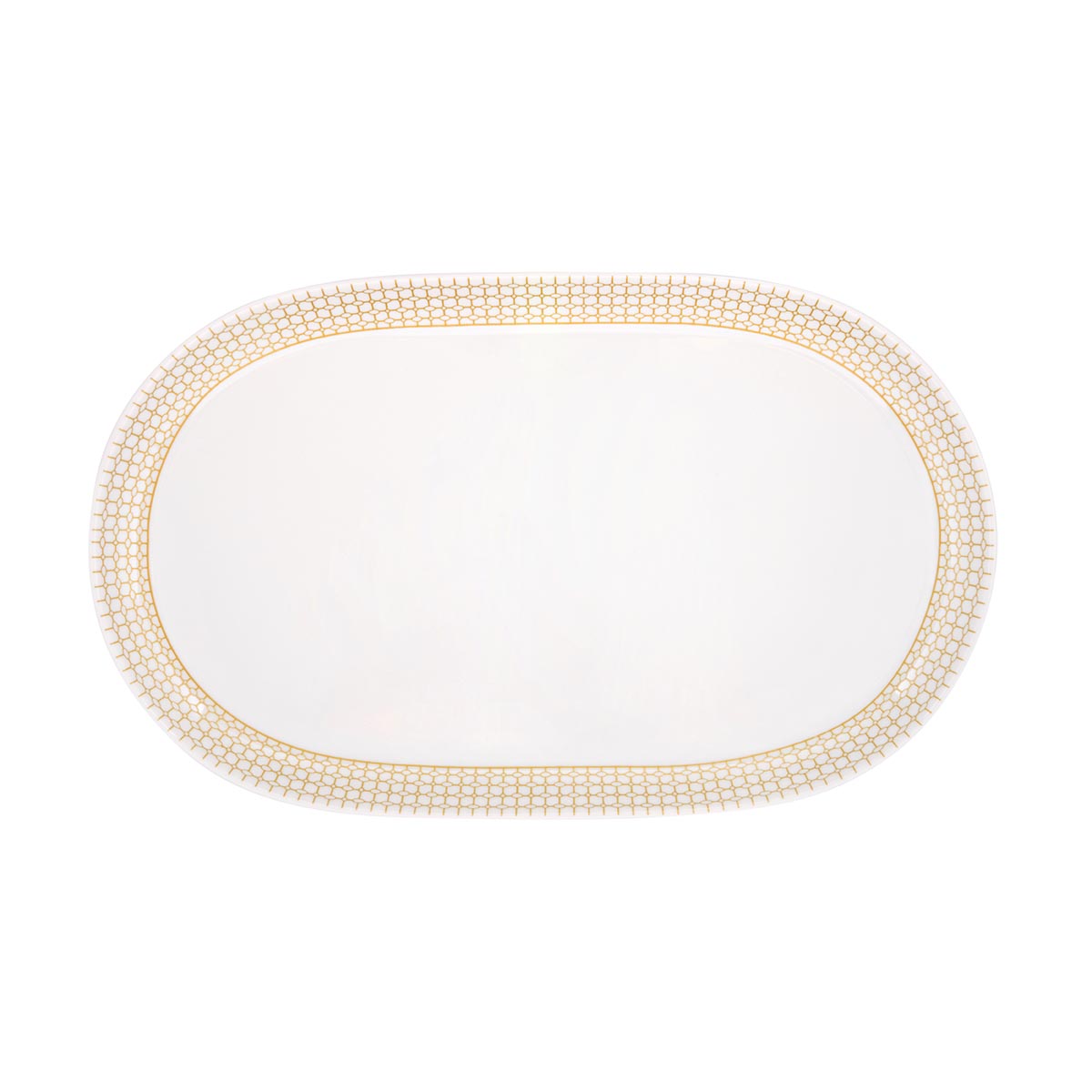 degrenne paris COURONNE DORE Plat ovale 38 cm
