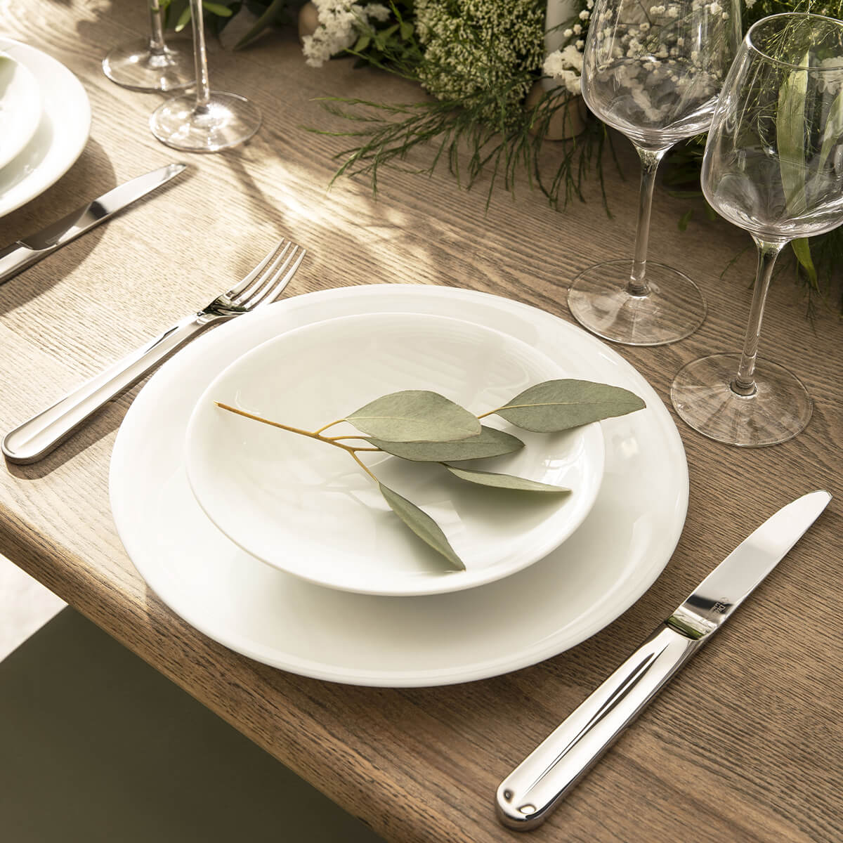 SD ONE WHITE Coupe plate 19 cm