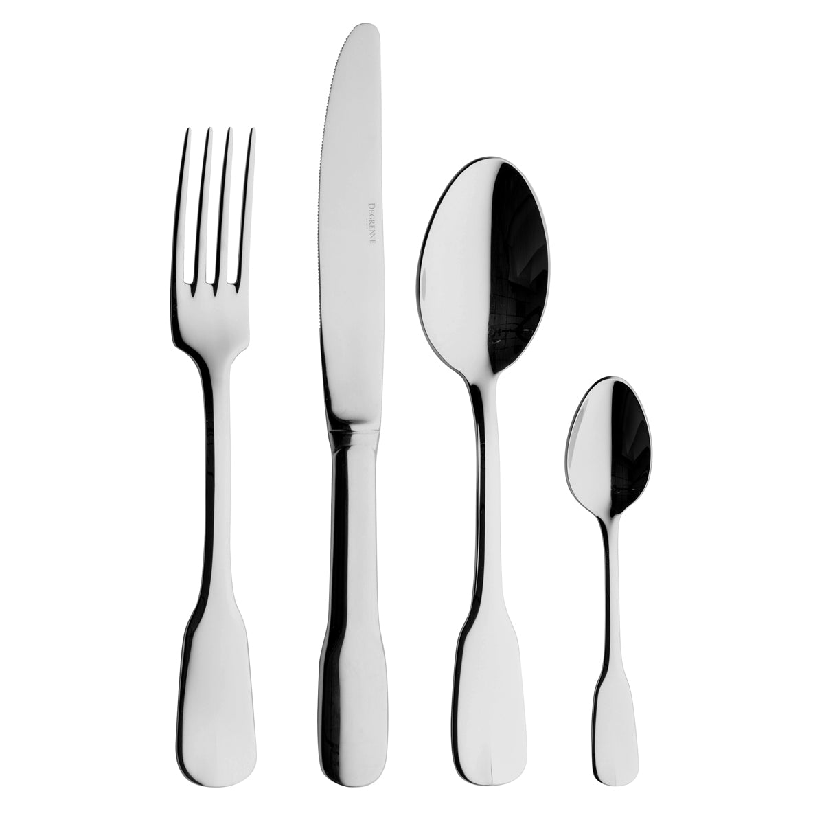 Image du produit: LUTECE MIROIR Coffret 24 pièces manche orfèvre lame scie