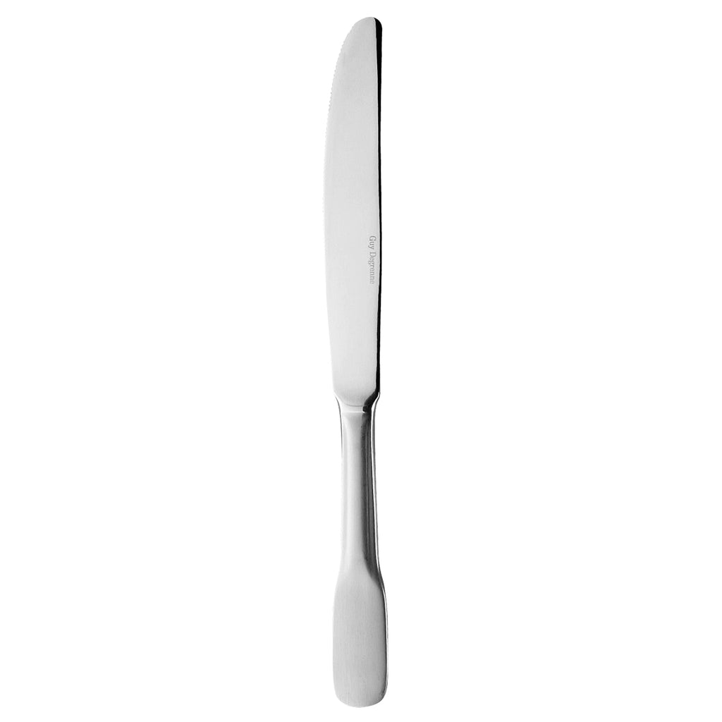 VIEUX PARIS SATINE Couteau de table monobloc lame scie