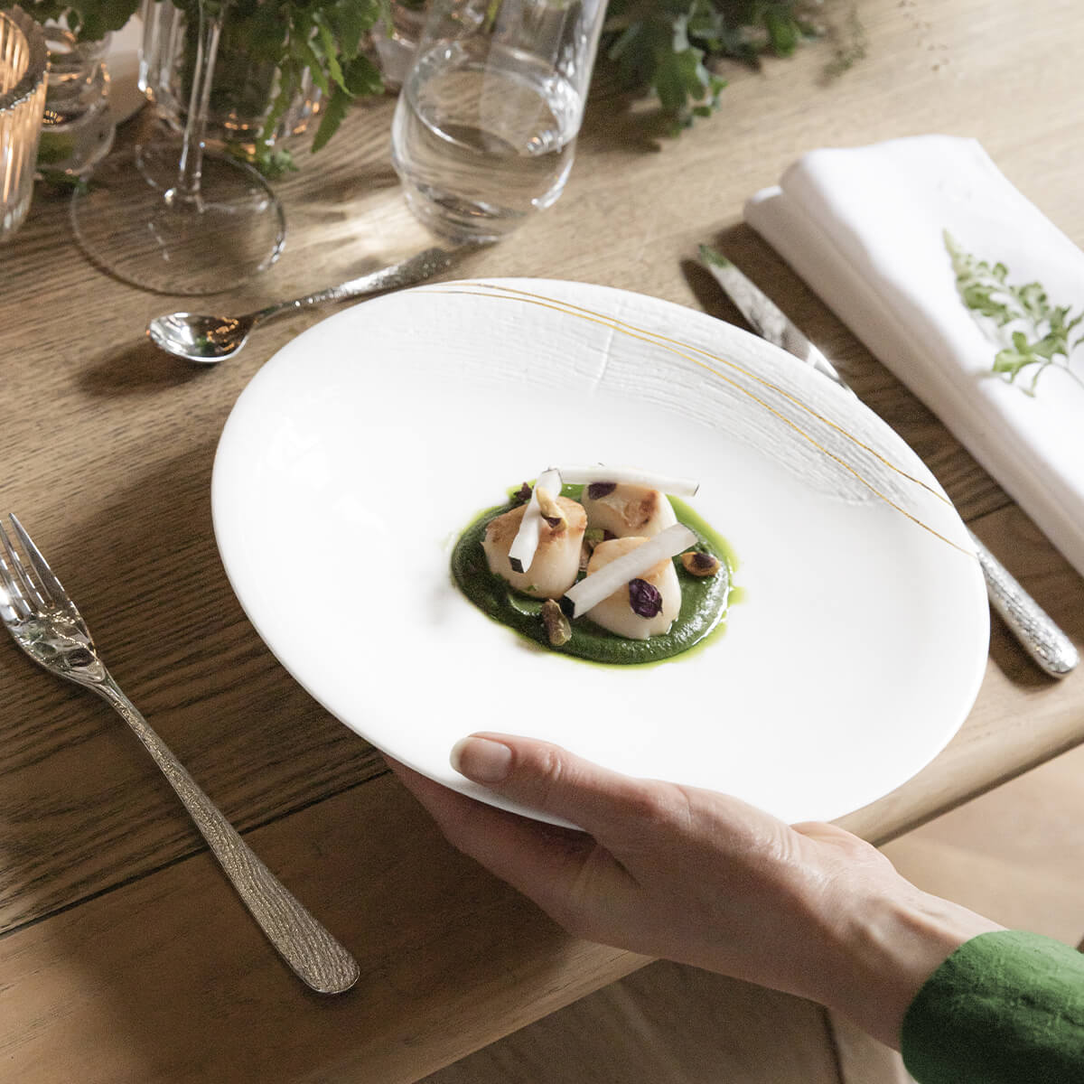 Image du produit: SUPERNATURE OR Assiette 27 cm