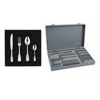 VIEUX PARIS SATINE Colis écrin 50 couverts monobloc lame scie