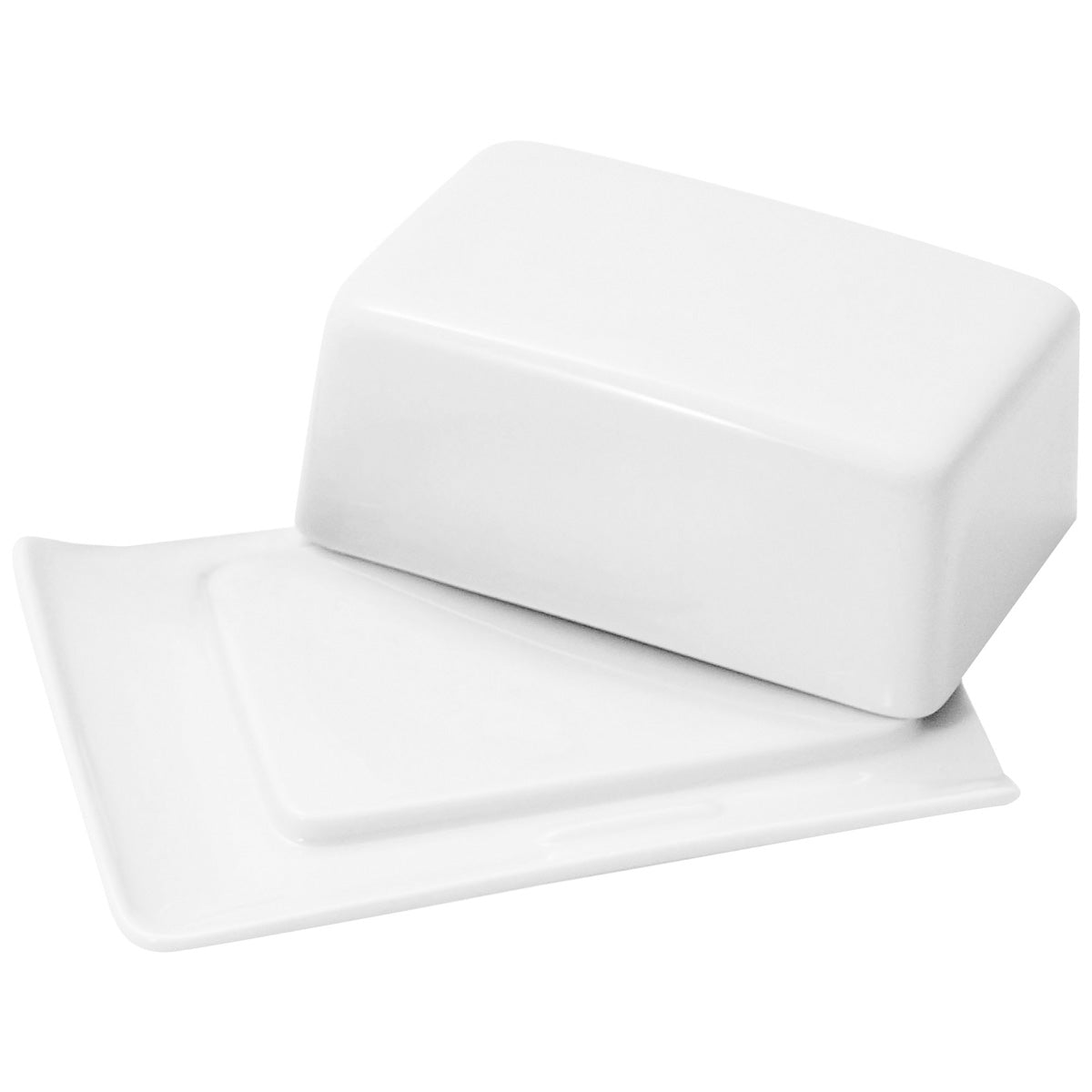 degrenne paris MODULO BLANC Beurrier avec couvercle