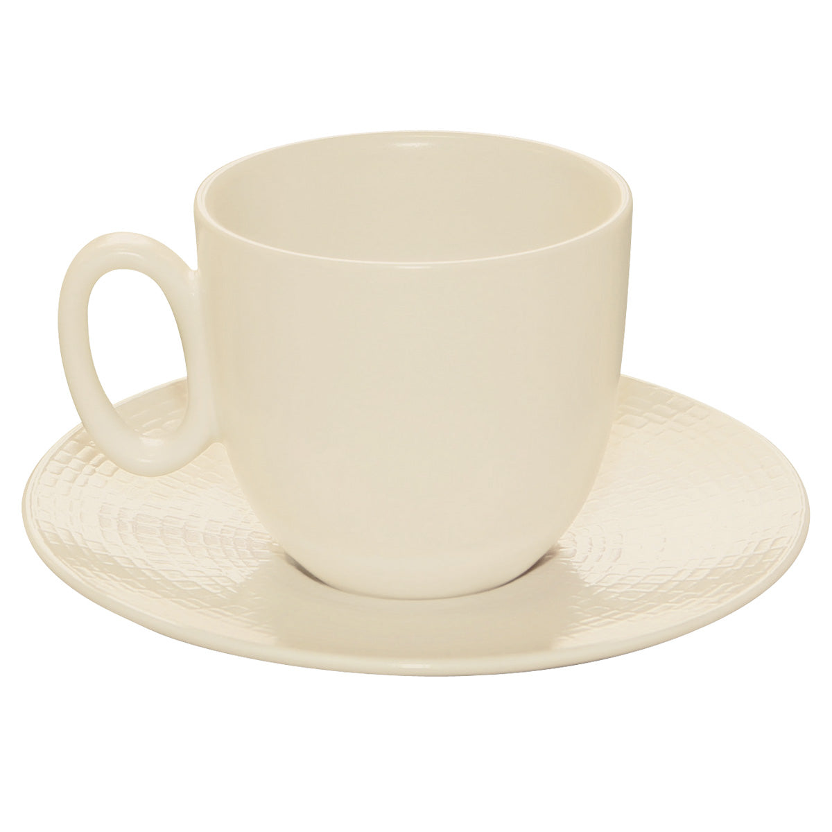 MODULO NATURE KAOLIN Soucoupe à café/expresso 12,5 cm