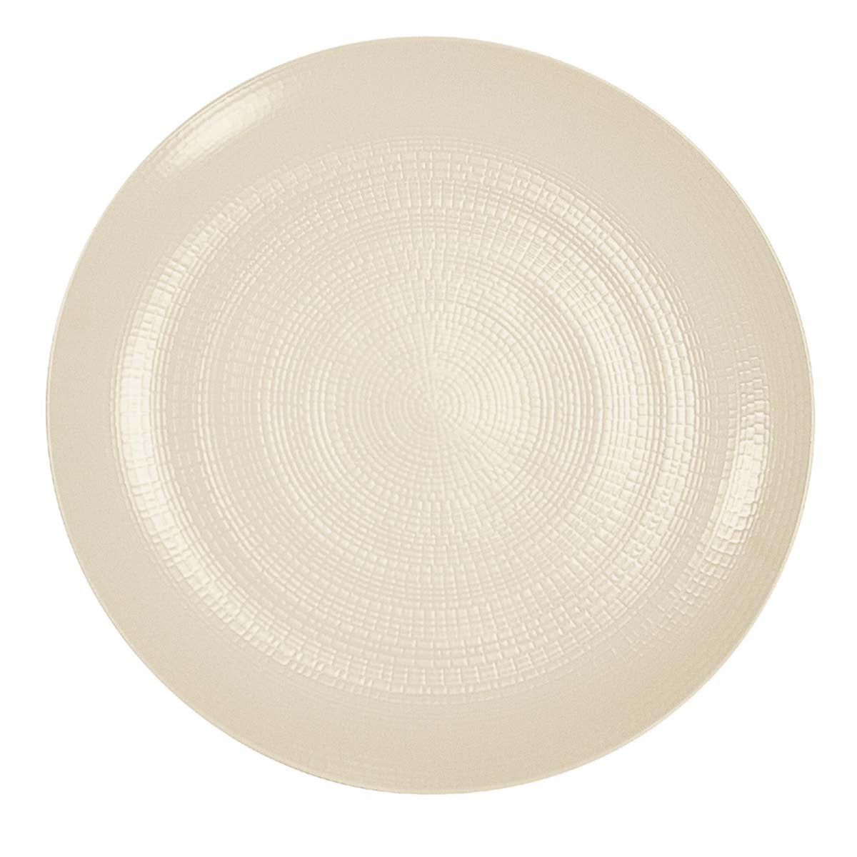degrenne paris MODULO NATURE KAOLIN Assiette de présentation 31 5 cm
