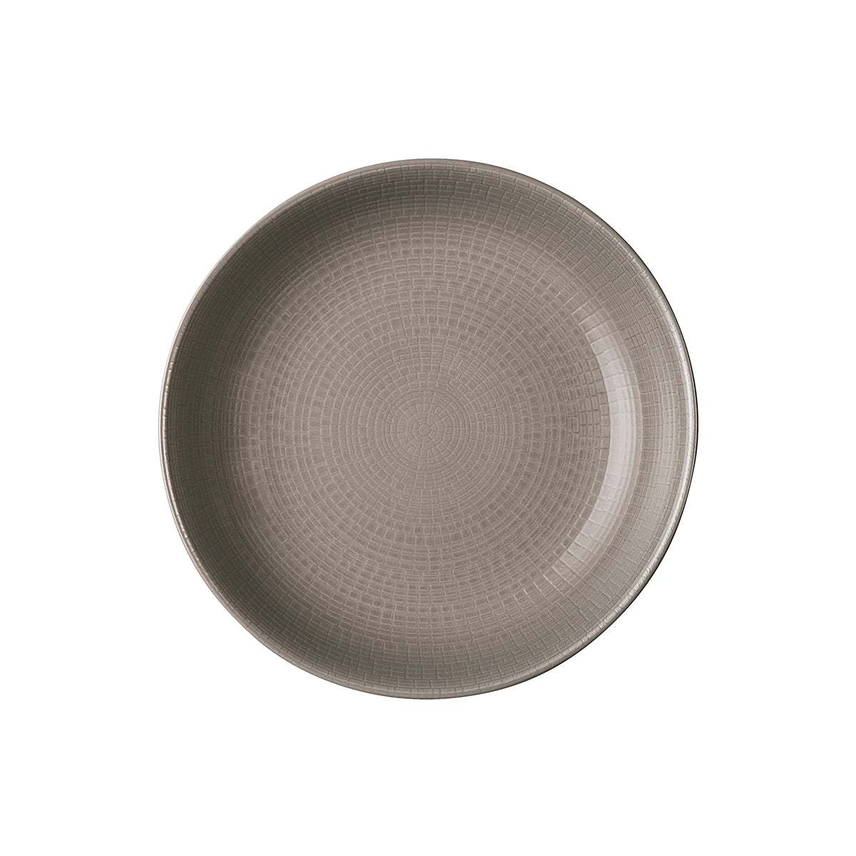degrenne paris MODULO NATURE TERRE D'OMBRE Grande assiette creuse 21 cm