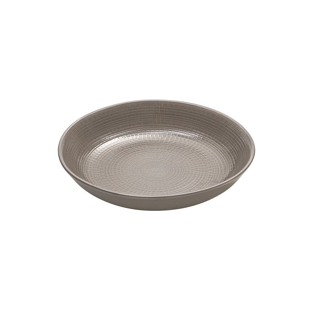 MODULO NATURE TERRE D'OMBRE Grande assiette creuse 21 cm