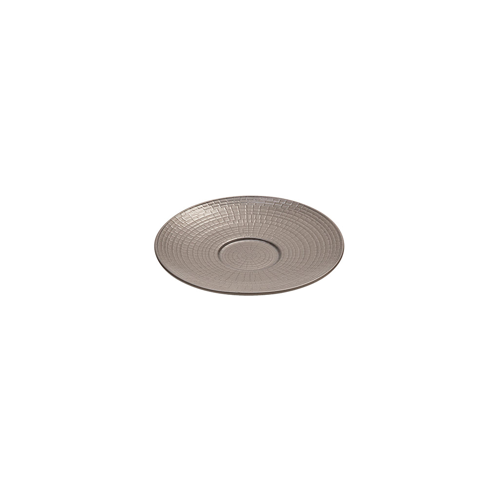 MODULO NATURE TERRE D'OMBRE Soucoupe à café/expresso 12,5 cm