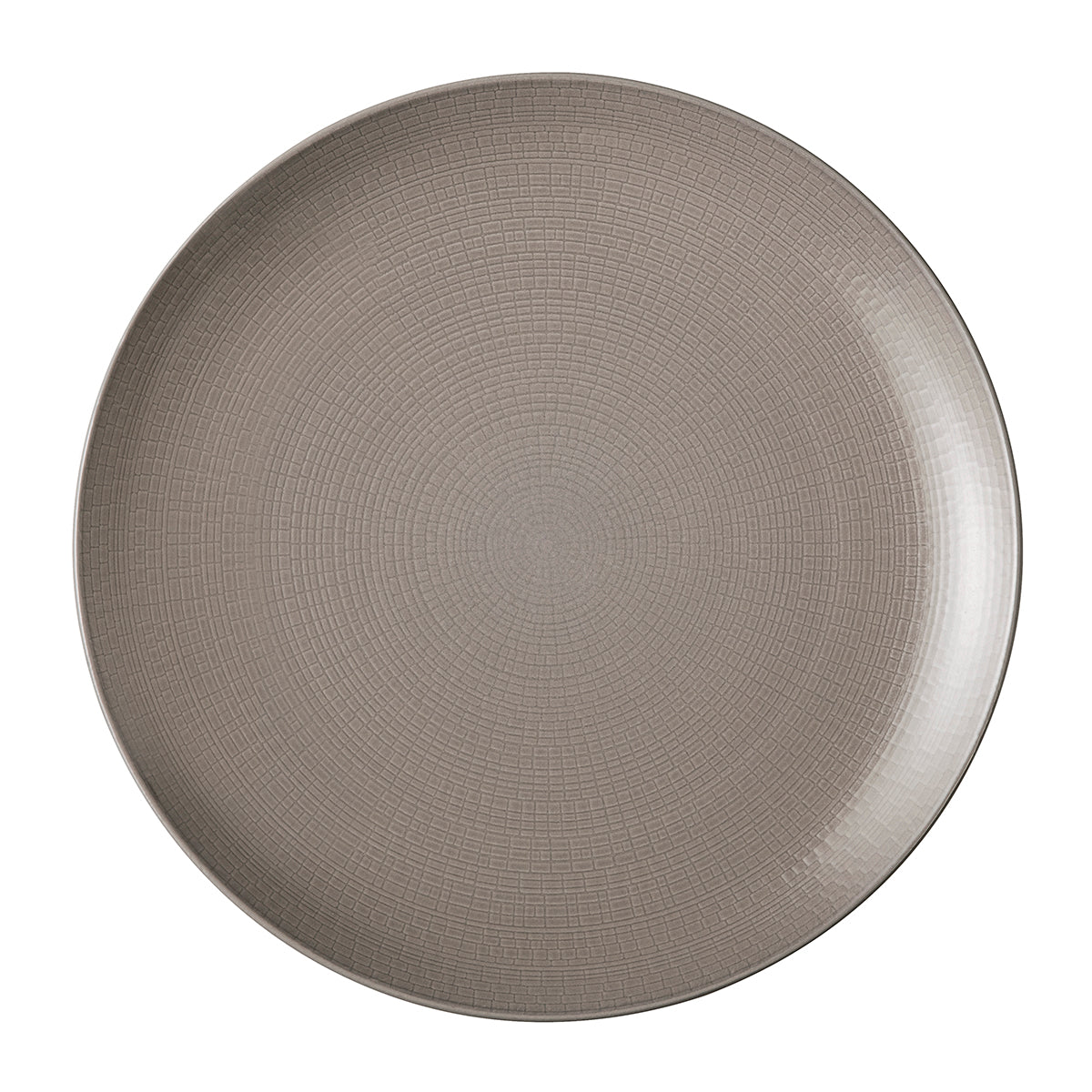degrenne paris MODULO NATURE TERRE D'OMBRE Assiette de présentation 31 5 cm