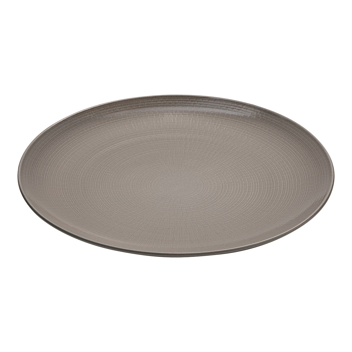 MODULO NATURE TAUPE Presentation plate 31,5 cm