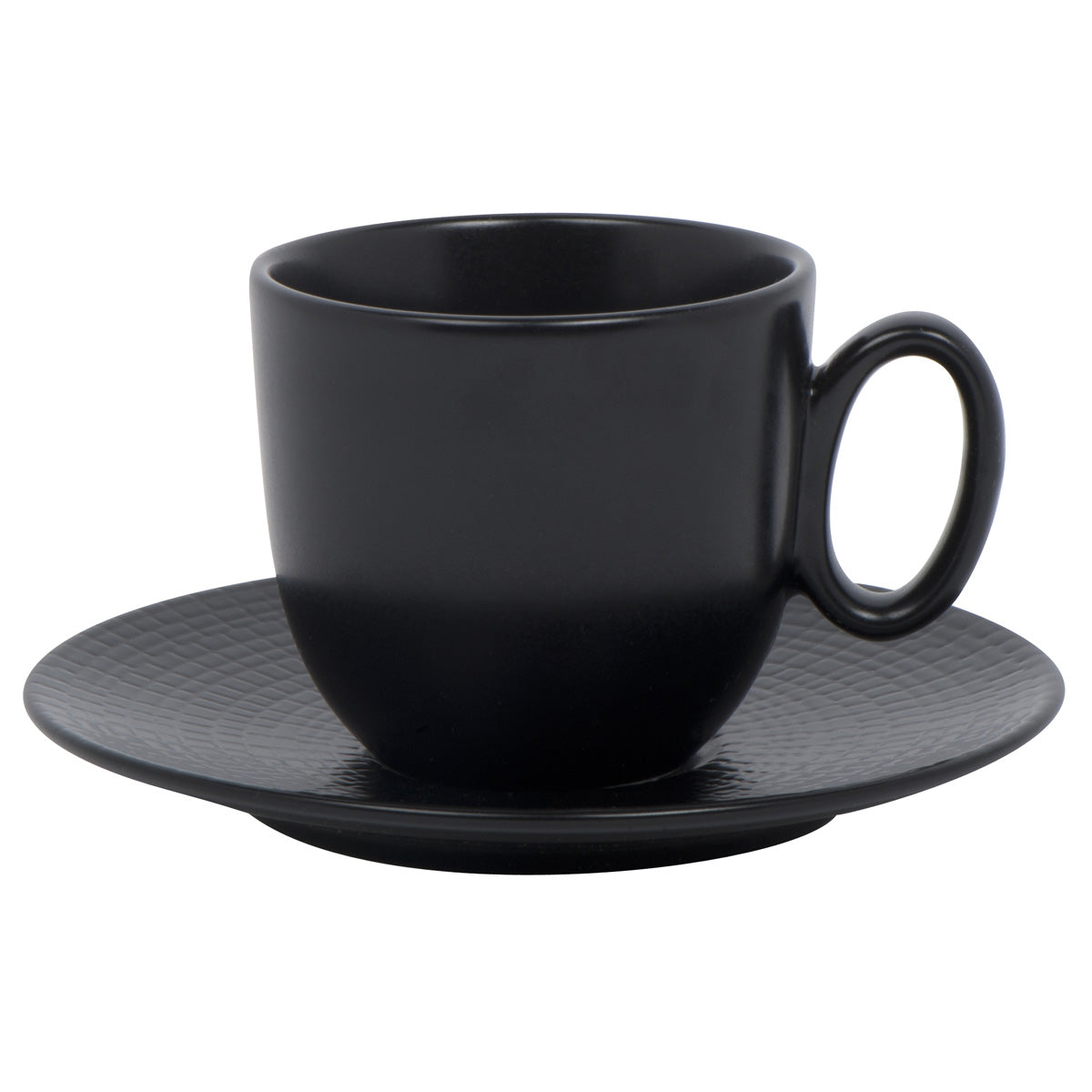 MODULO NATURE PIERRE DE LAVE Soucoupe à café/expresso 12,5 cm